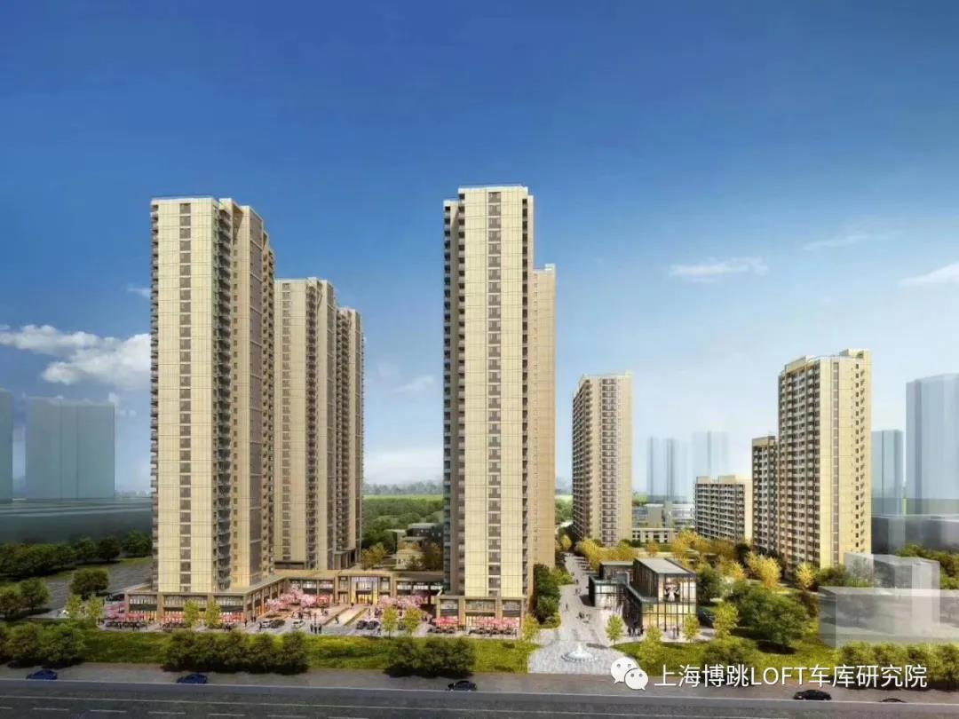 上海采用了LOFT车库武汉当代集团春风十里项目现已结构封顶！
